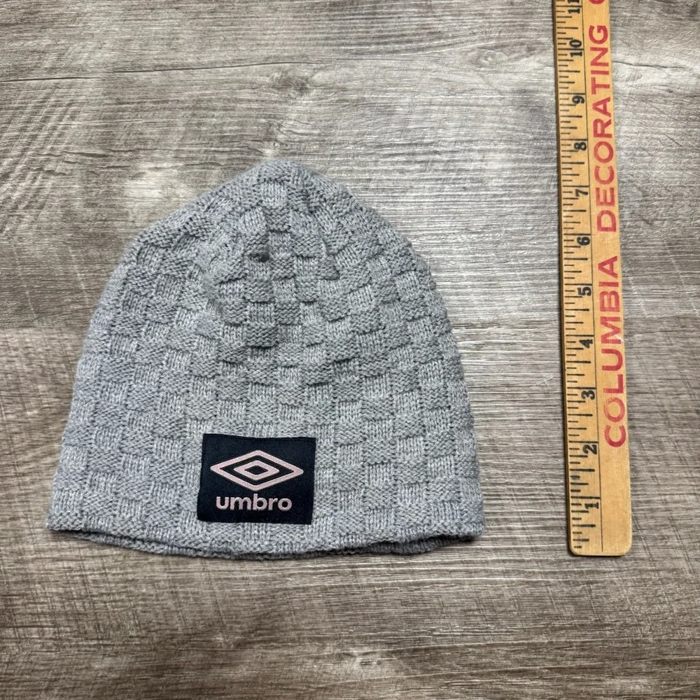 Umbro Grey Knit Beanie OSFA